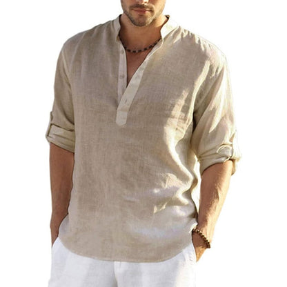 Men’s Linen Beach Shirt