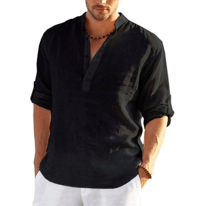 Men’s Linen Beach Shirt